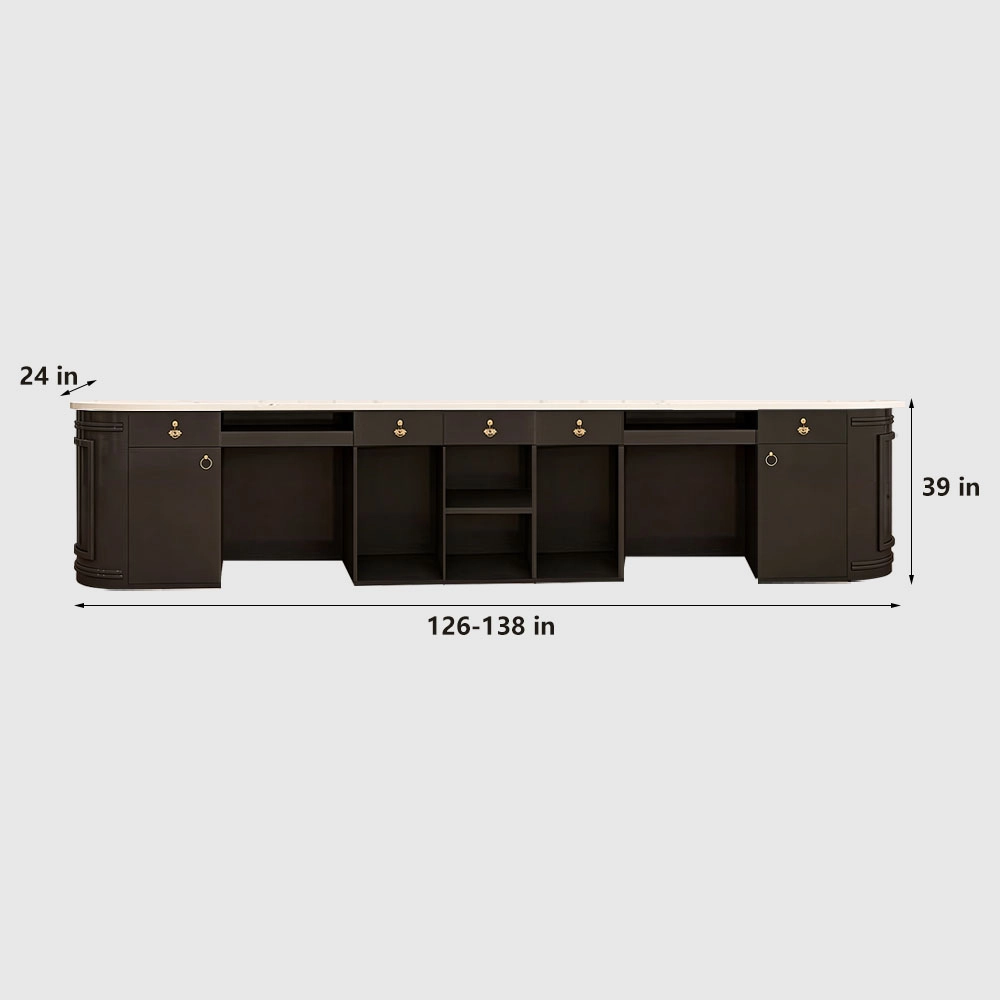 French Vintage Style Cashier Counter - image 10