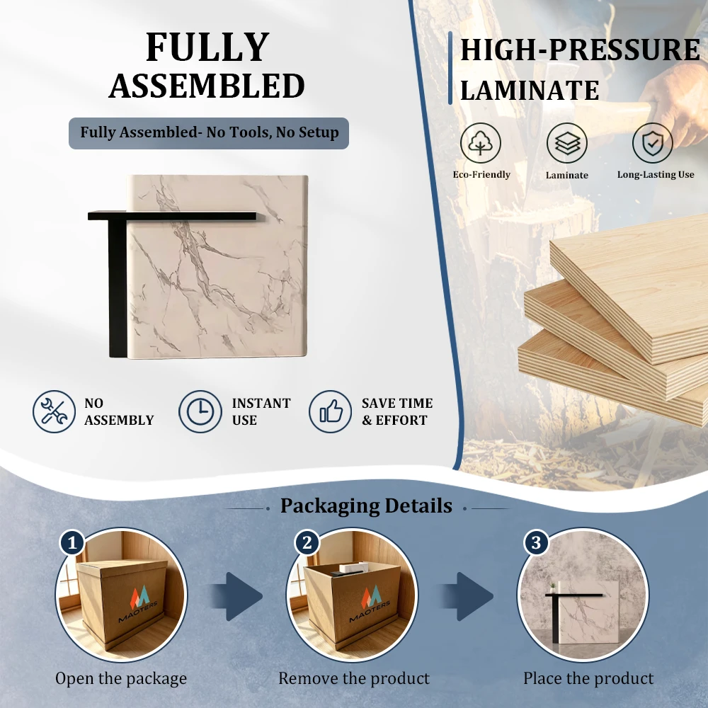 High-end Marble Company Reception Desk - image 8