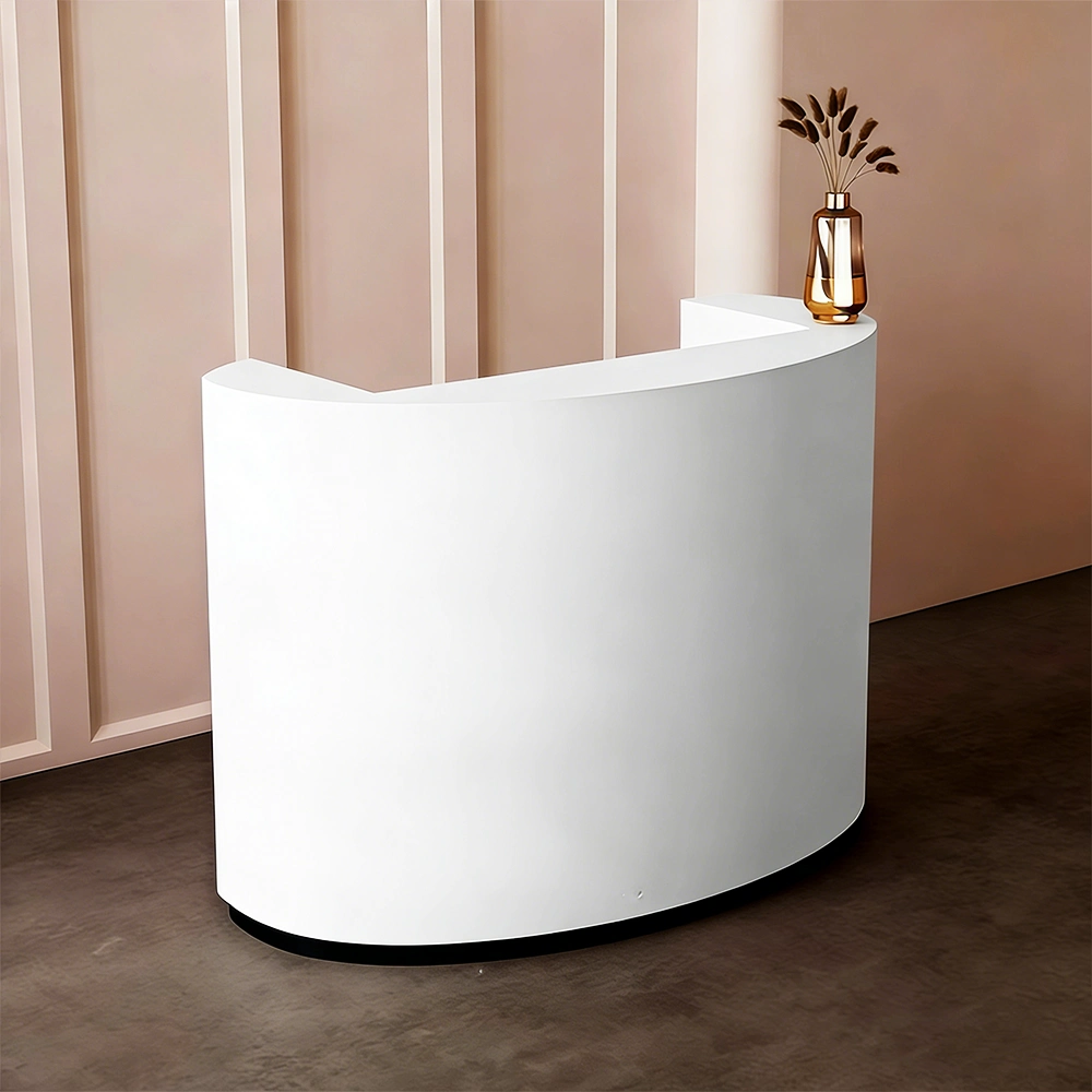 Modern Lacquer Boutique Counter Small Reception Desk - image 2