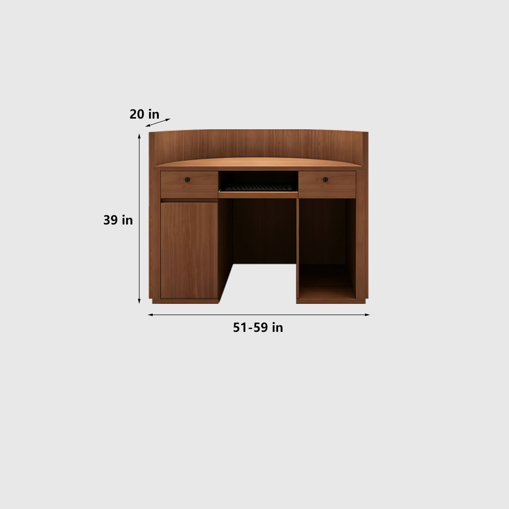Modern Rattan Small Cashier Desk for Boutique - image 8