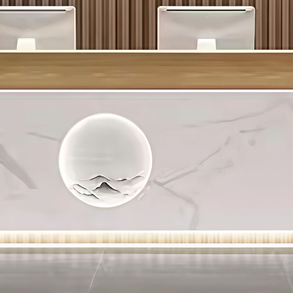 Marble Business-style Reception Desk - image 5