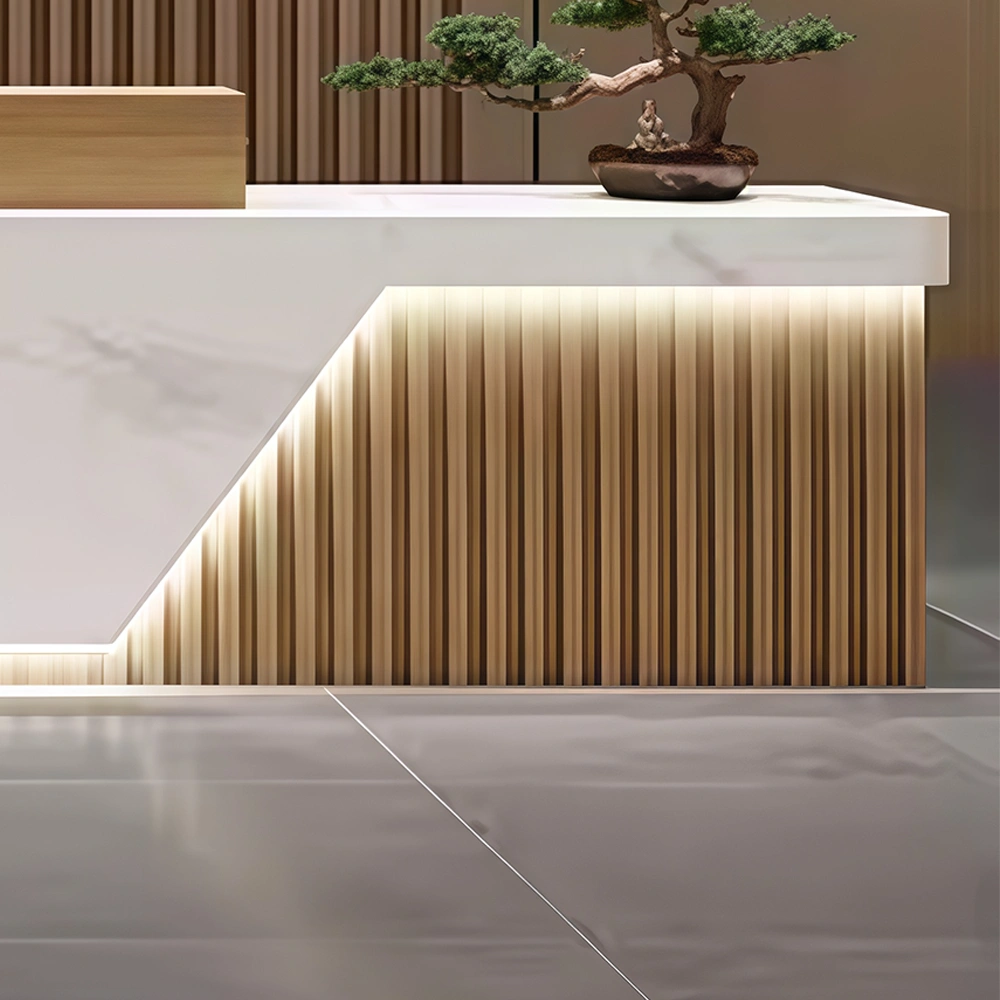 Marble Business-style Reception Desk - image 4