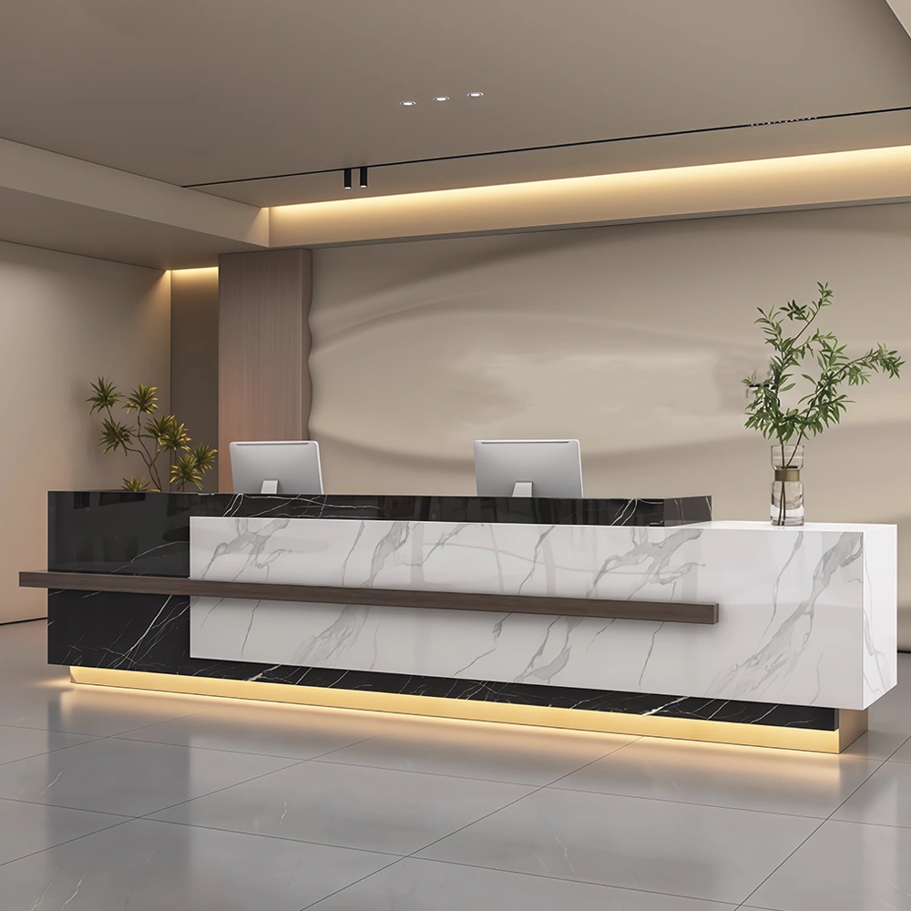 Reception Desks in Composite Stone & Marble For Businesses - image 2