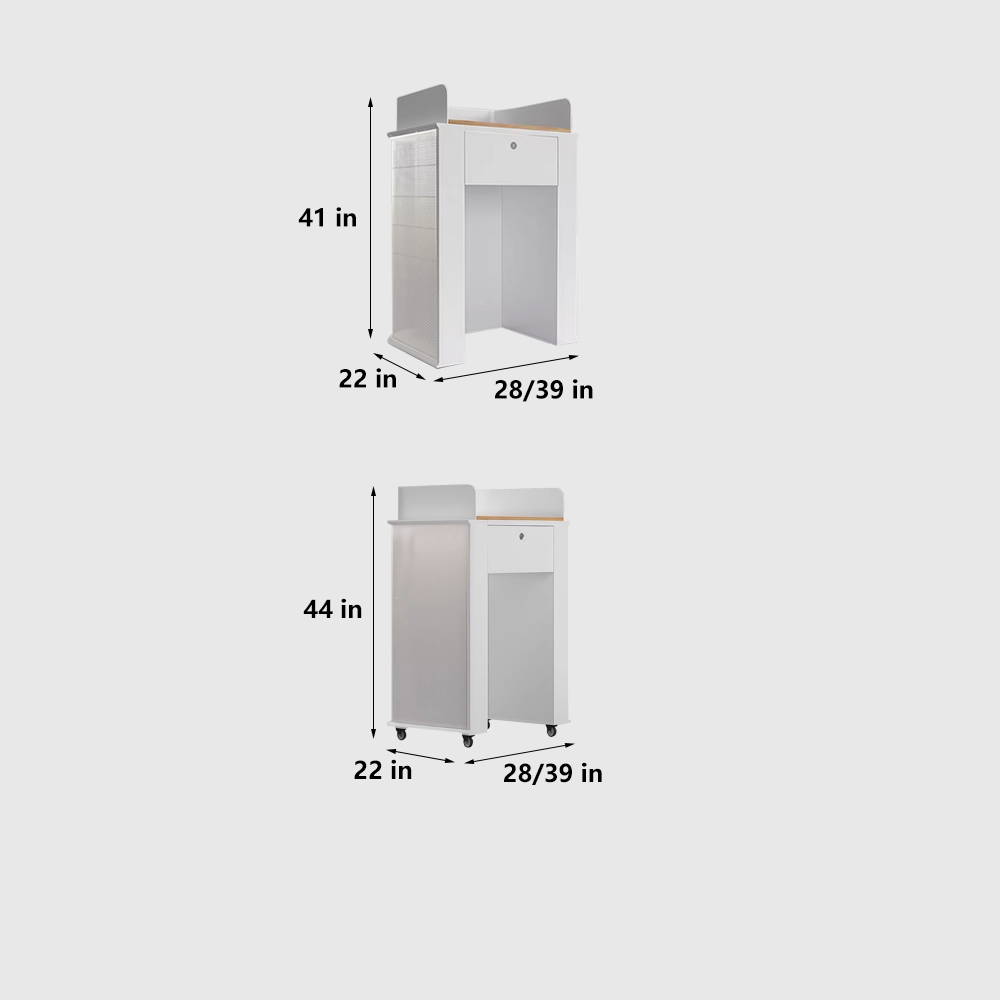 High-end Reception Desk Counter With Painted Finish - image 6
