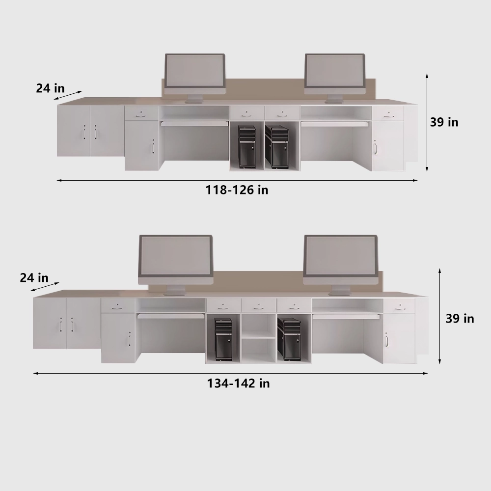 Minimalist Modern Corporate Reception Desk - image 10