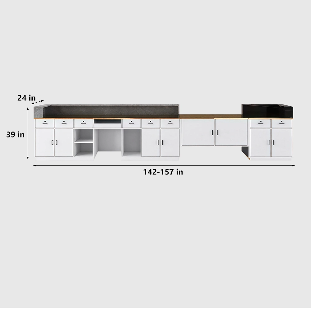 Genuine Marble Stone Hotel Reception Desk - image 11