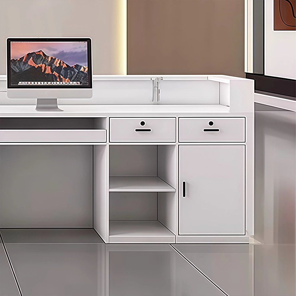 Marble-Lacquer Reception & Cashier Desks - image 4