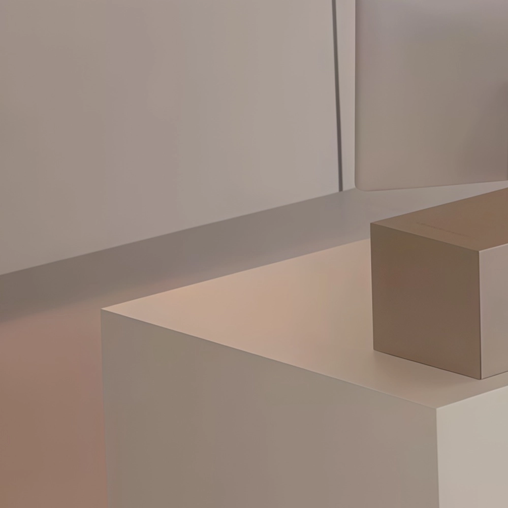 Minimalist Modern Corporate Reception Desk - image 5