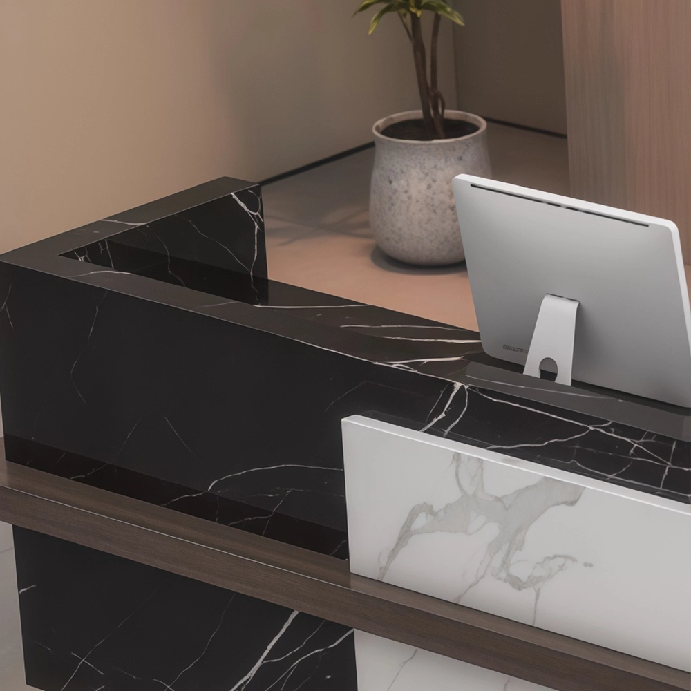 Reception Desks in Composite Stone & Marble For Businesses - image 6