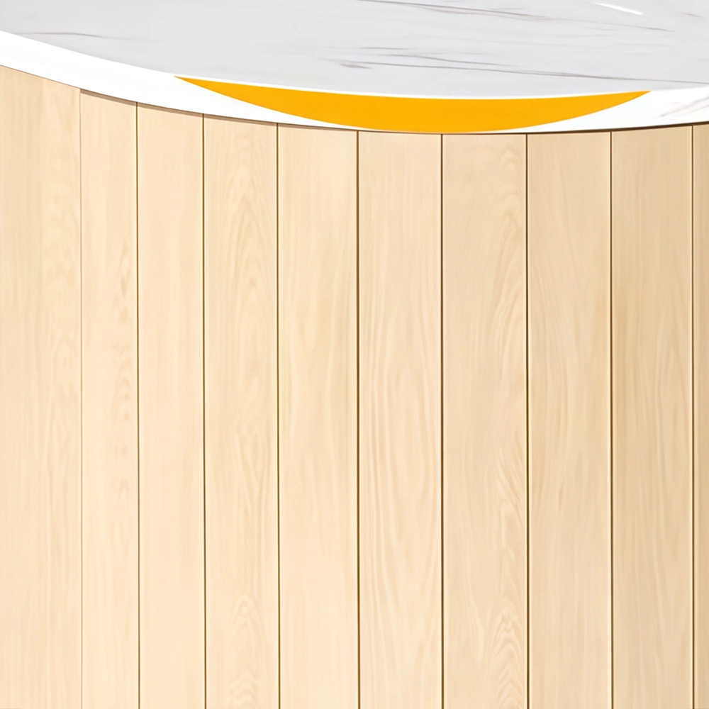 Small Curved Corner Reception Desk - image 3