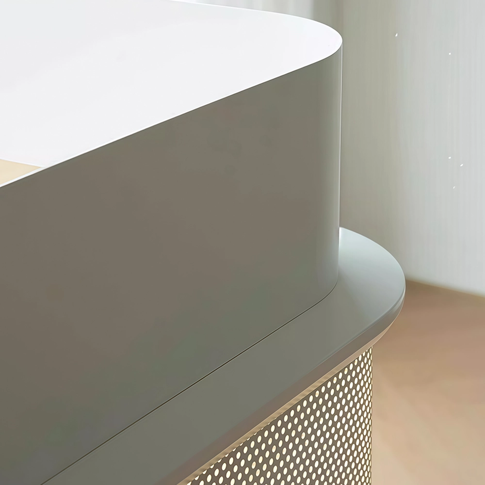 High-end Reception Desk Counter With Painted Finish - image 5