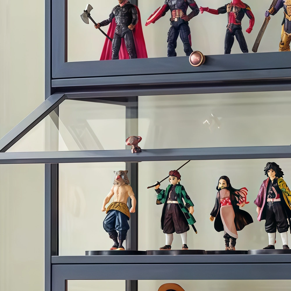 Clear Glass-Like Display Case for Toy Collectibles - image 15