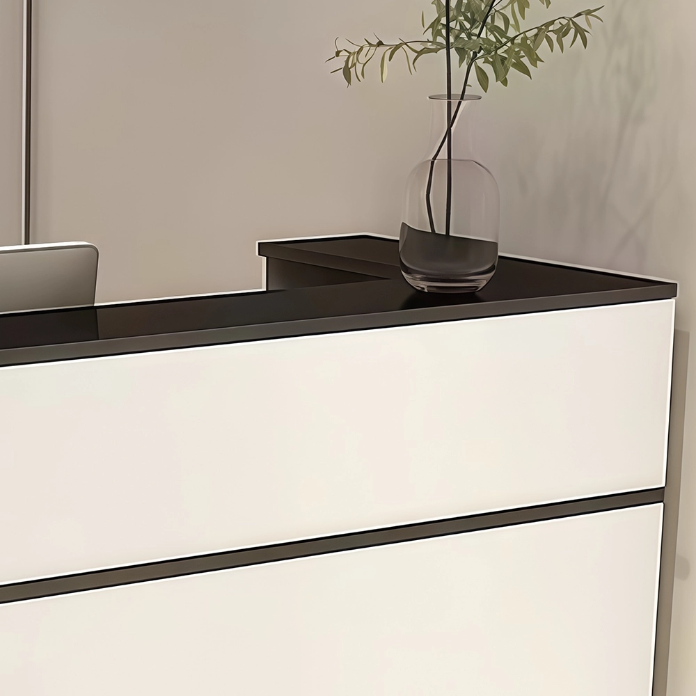 Modern Minimalist Beauty Salon Reception Counter - image 4