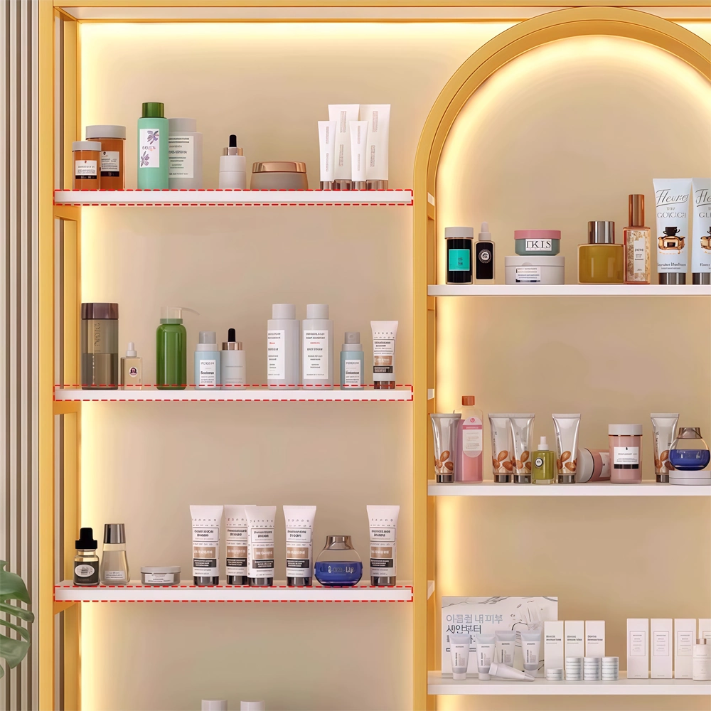 Professional Tiered Shelf for Beauty Salon Display - image 12