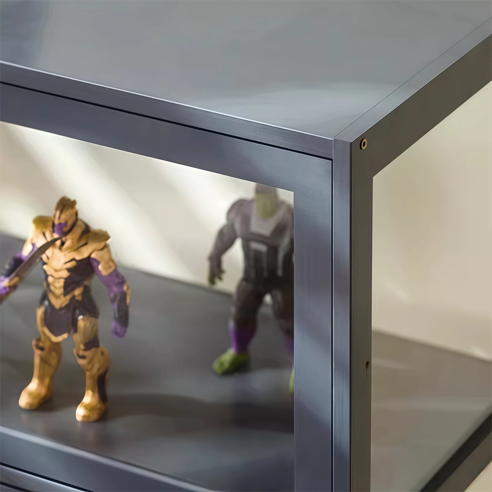 Clear Glass-Like Display Case for Toy Collectibles - image 16
