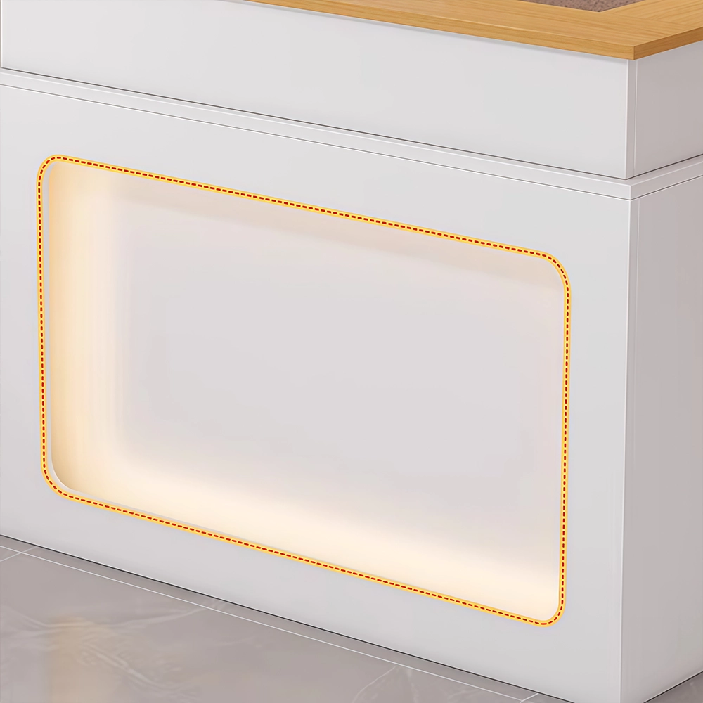 Minimalist Modern Front Desk for Retail and Salons - image 4