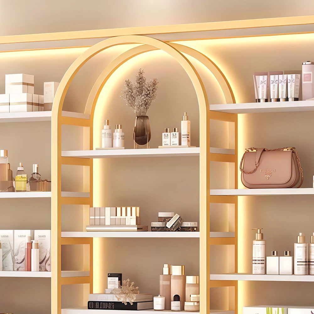 Professional Tiered Shelf for Beauty Salon Display - image 13