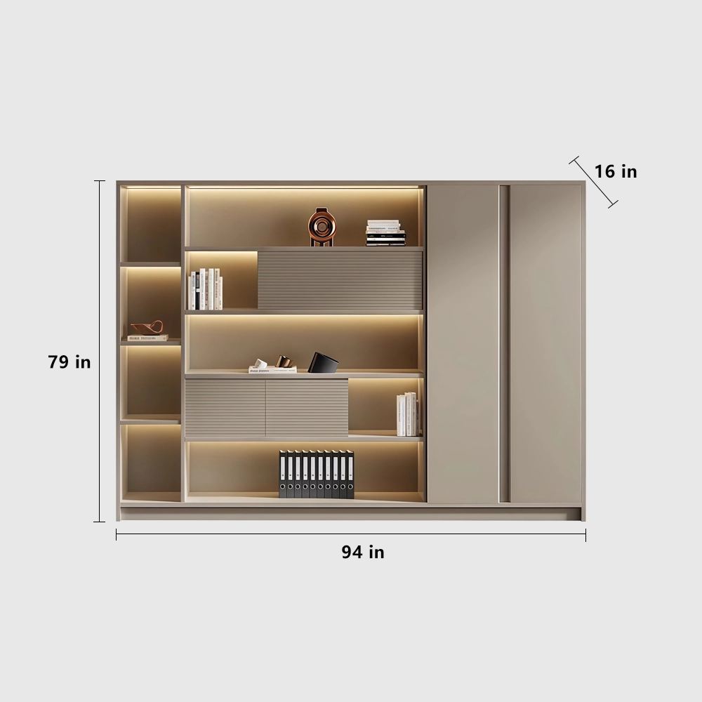 Minimalist Filing Cabinet in Modern Style - image 9