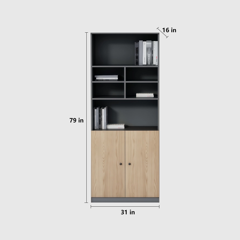 Minimalist Office Cabinet for Files & Books - image 9