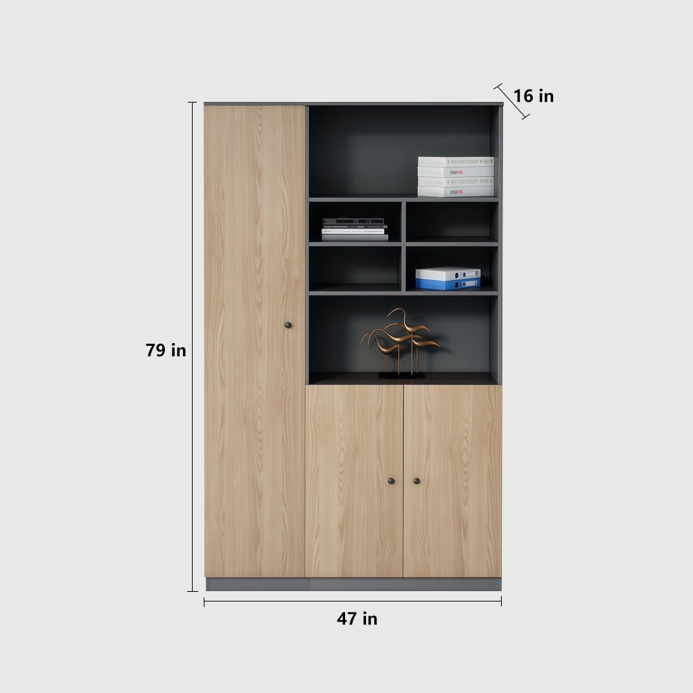 Minimalist Office Cabinet for Files & Books - image 10