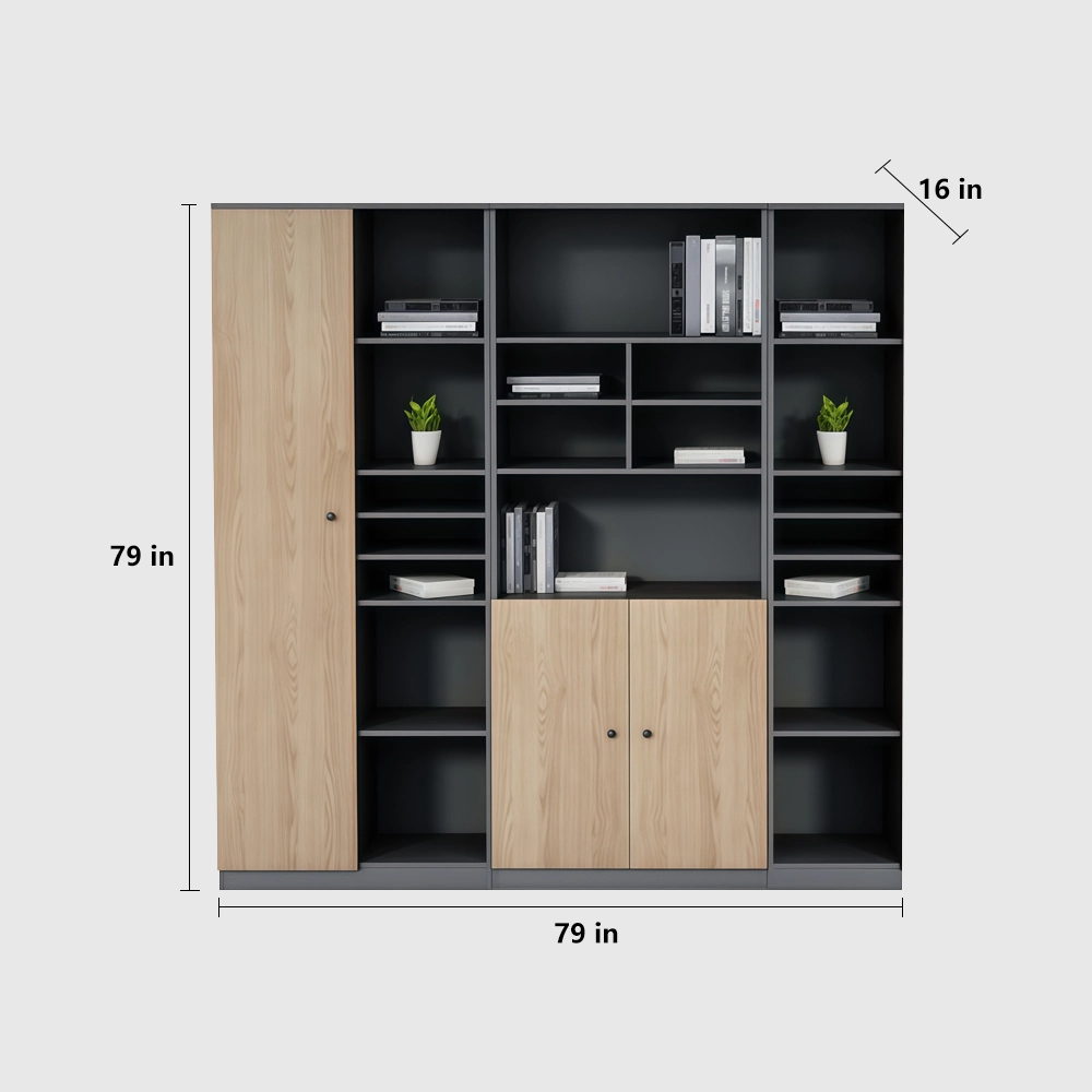 Minimalist Office Cabinet for Files & Books - image 12
