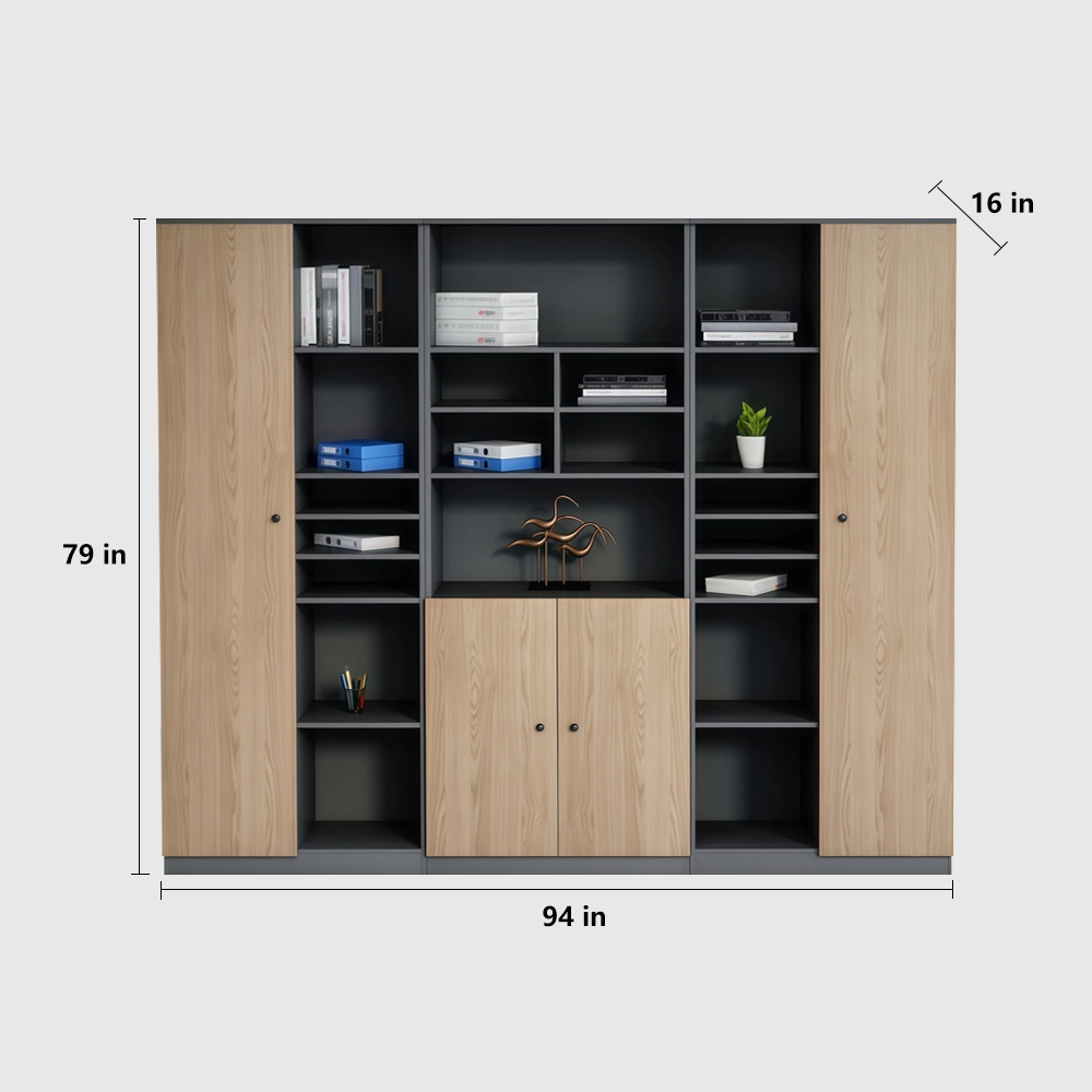 Minimalist Office Cabinet for Files & Books - image 13