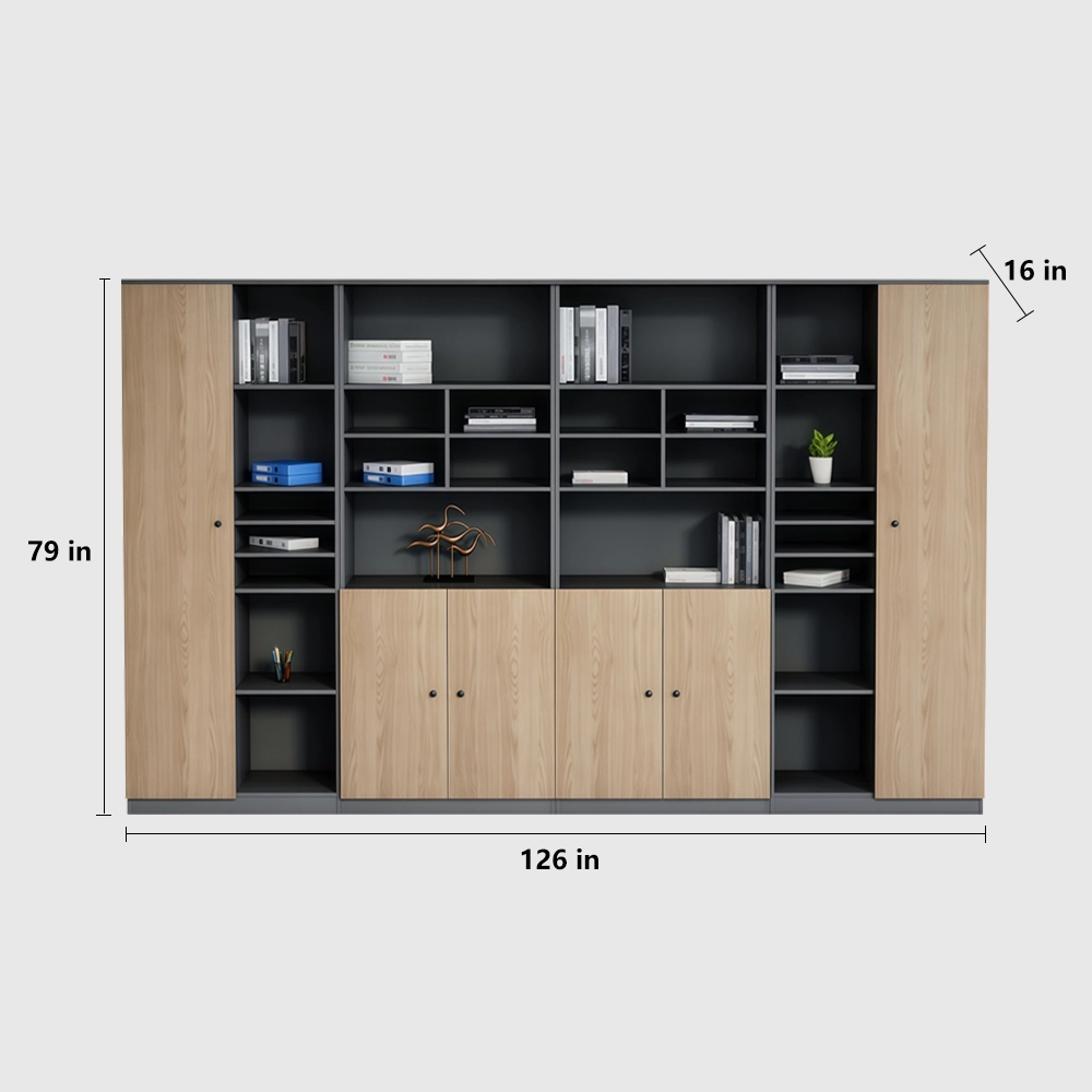 Minimalist Office Cabinet for Files & Books - image 15