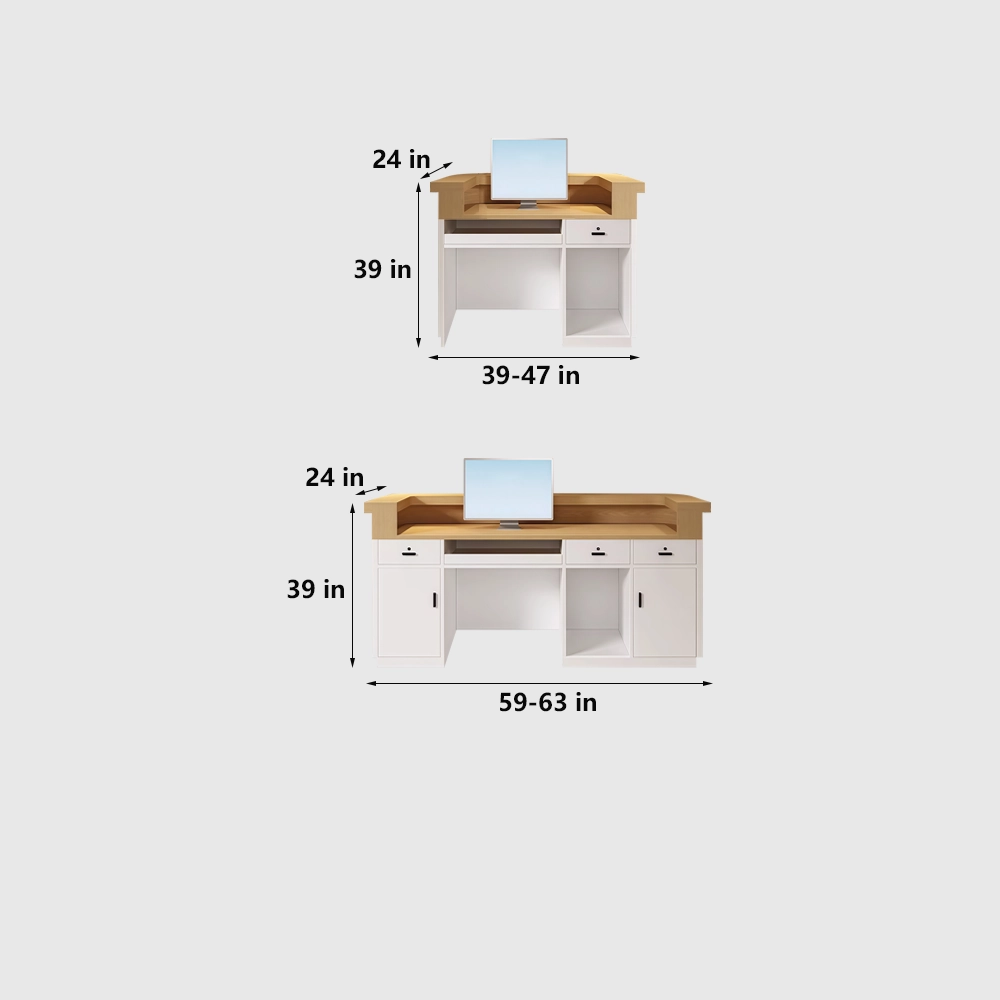 Modern Reception Desk for Boutique & Beauty Salon - image 6
