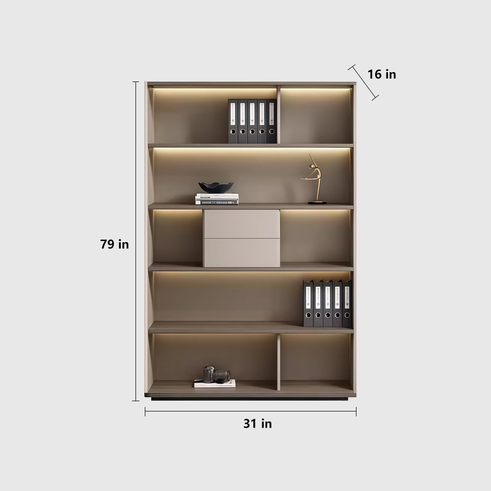 Modern Storage Bookcase for Office Filing - image 7
