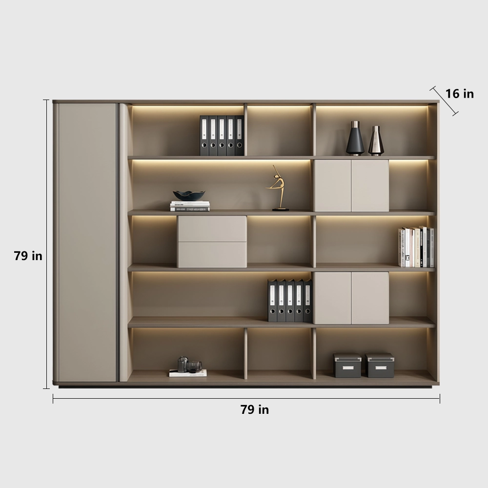 Modern Storage Bookcase for Office Filing - image 10