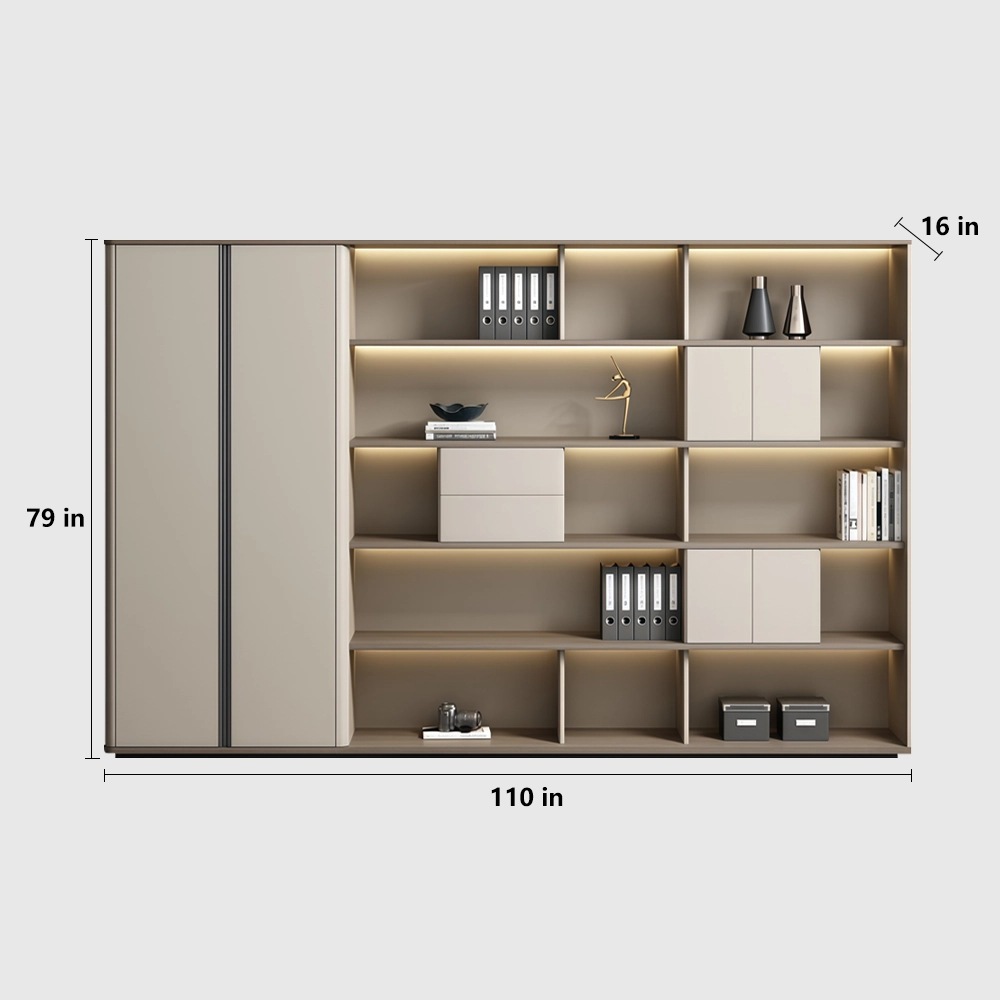 Modern Storage Bookcase for Office Filing - image 12