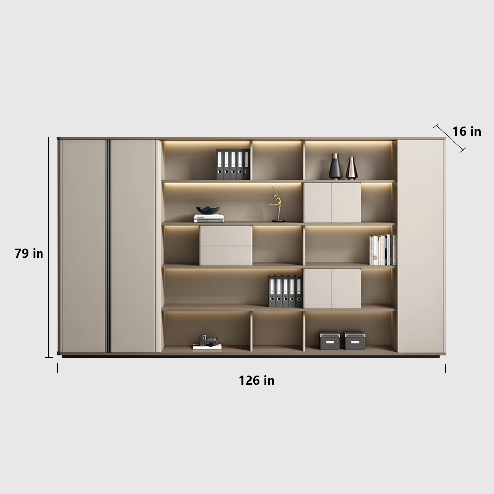Modern Storage Bookcase for Office Filing - image 13