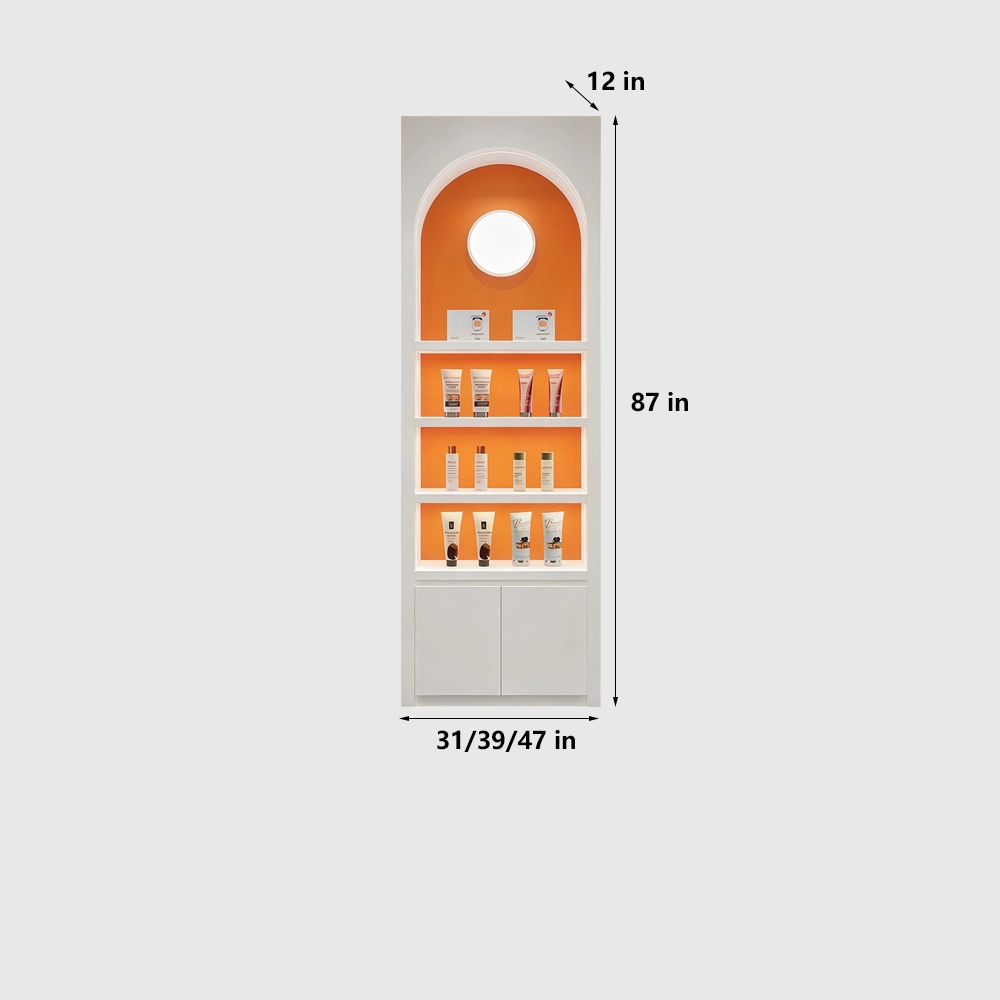 Premium Skincare Display Cabinet with LED Lights - image 11
