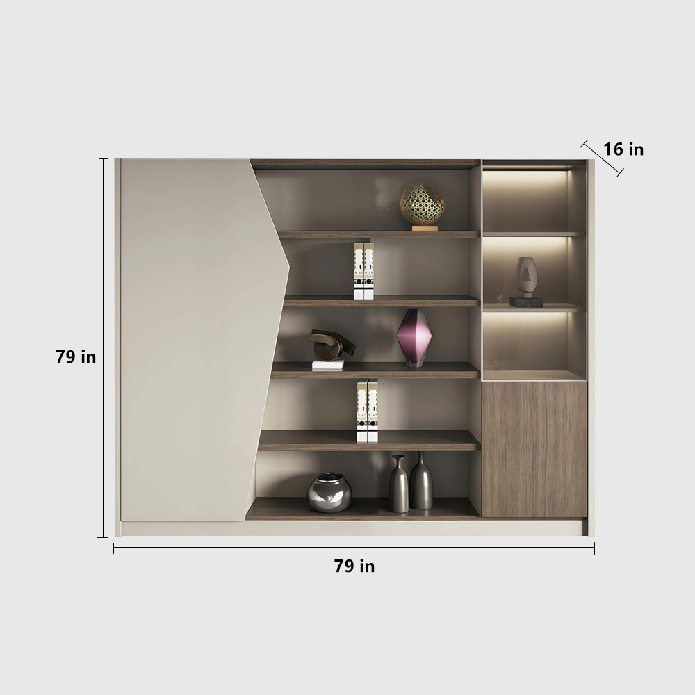 Premium Wooden Wall Cabinets for Office Filing & Storage - image 9