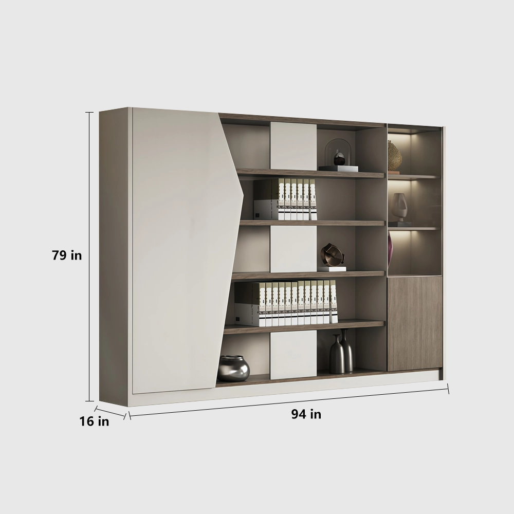 Premium Wooden Wall Cabinets for Office Filing & Storage - image 10