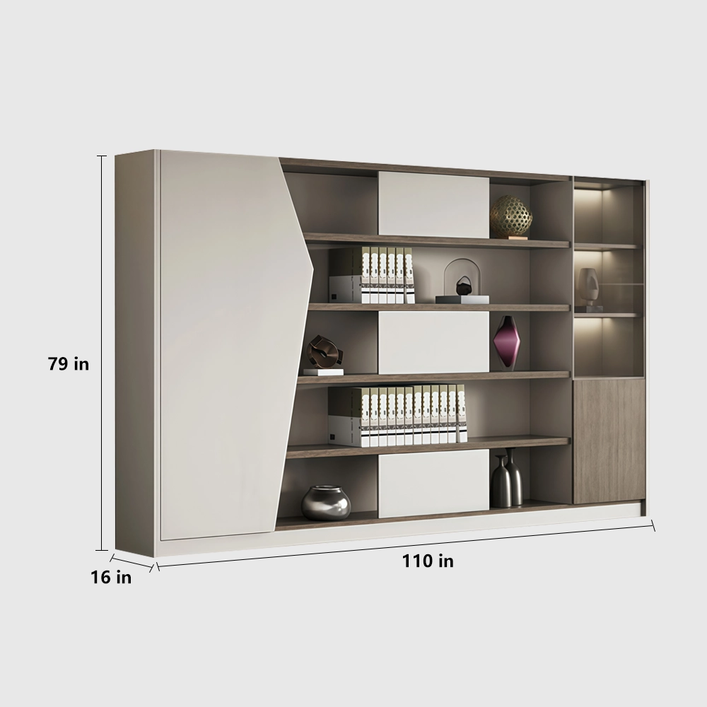 Premium Wooden Wall Cabinets for Office Filing & Storage - image 11