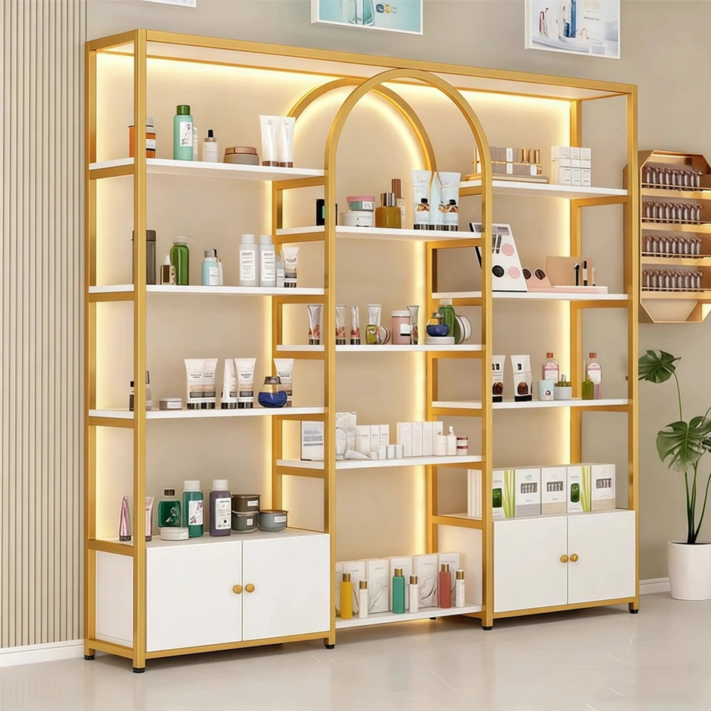 Professional Tiered Shelf for Beauty Salon Display - image 9