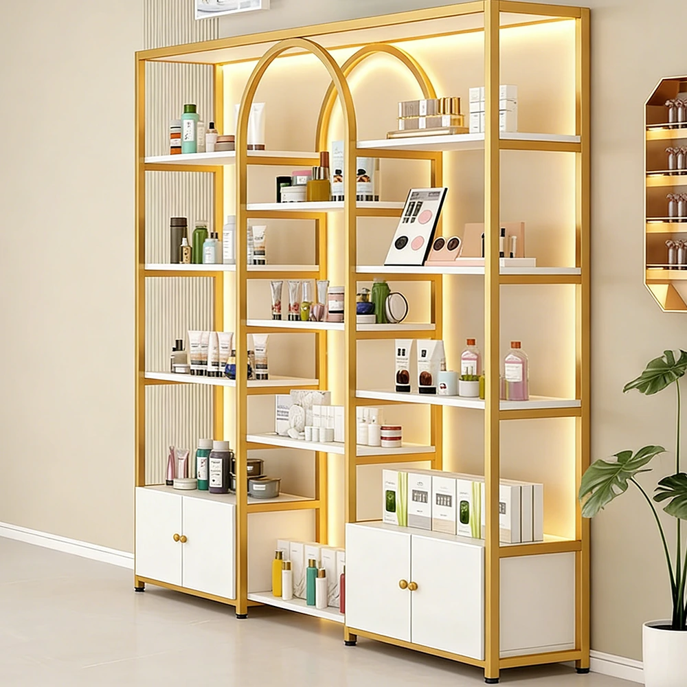 Professional Tiered Shelf for Beauty Salon Display - image 10