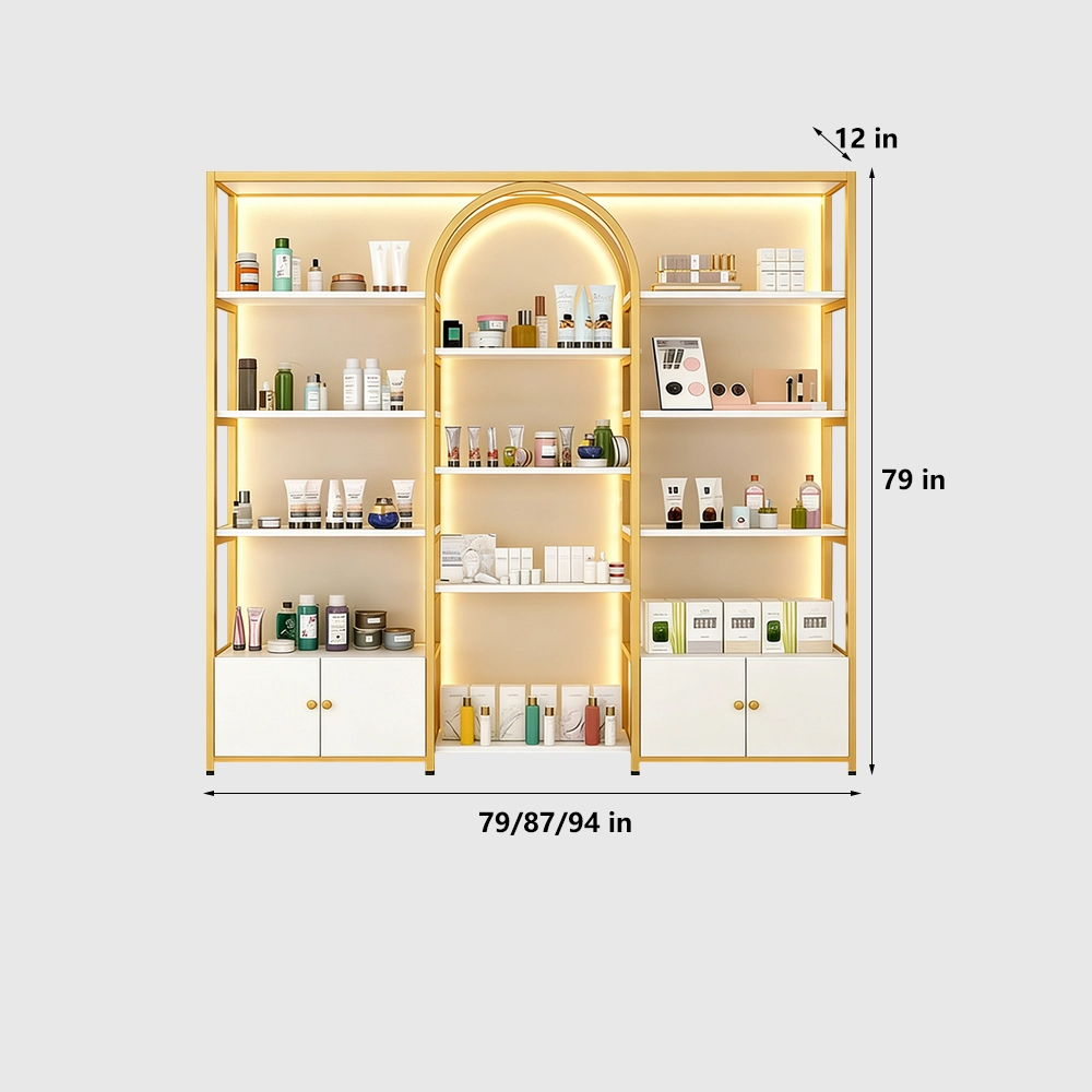 Professional Tiered Shelf for Beauty Salon Display - image 17