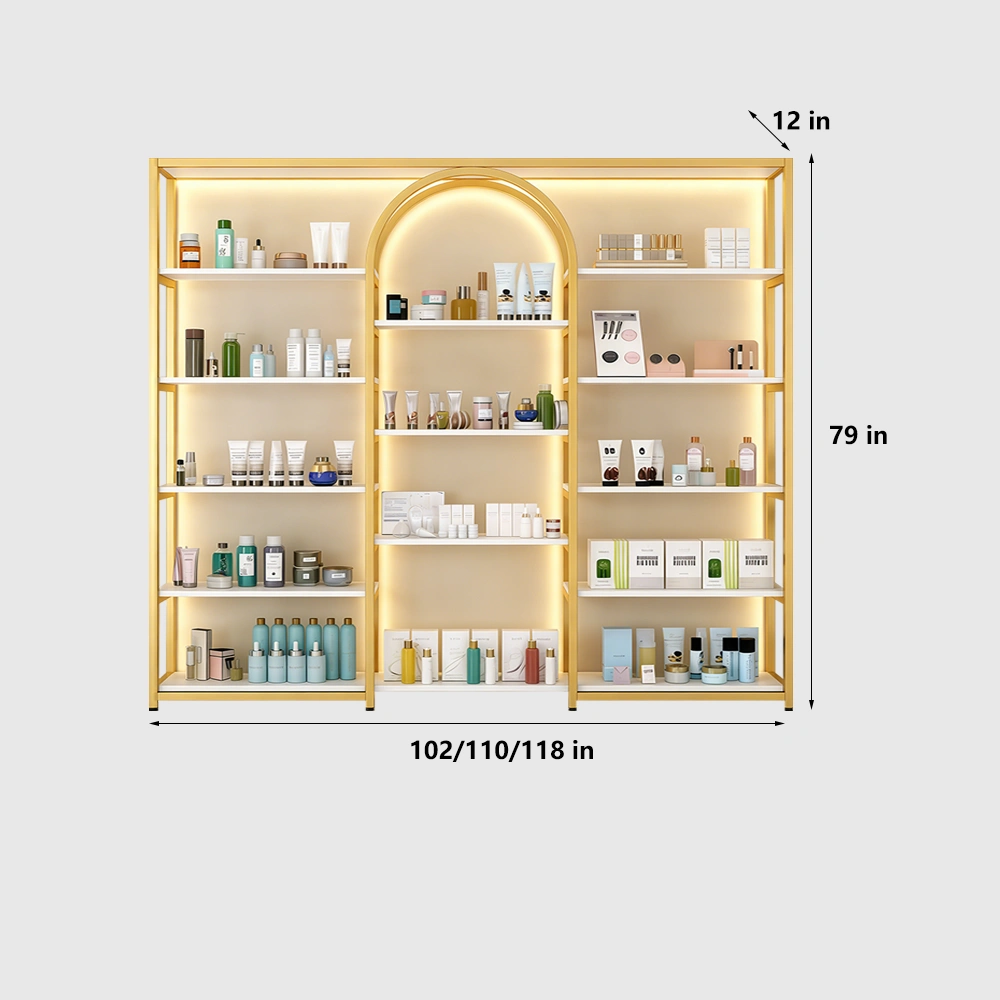 Professional Tiered Shelf for Beauty Salon Display - image 18