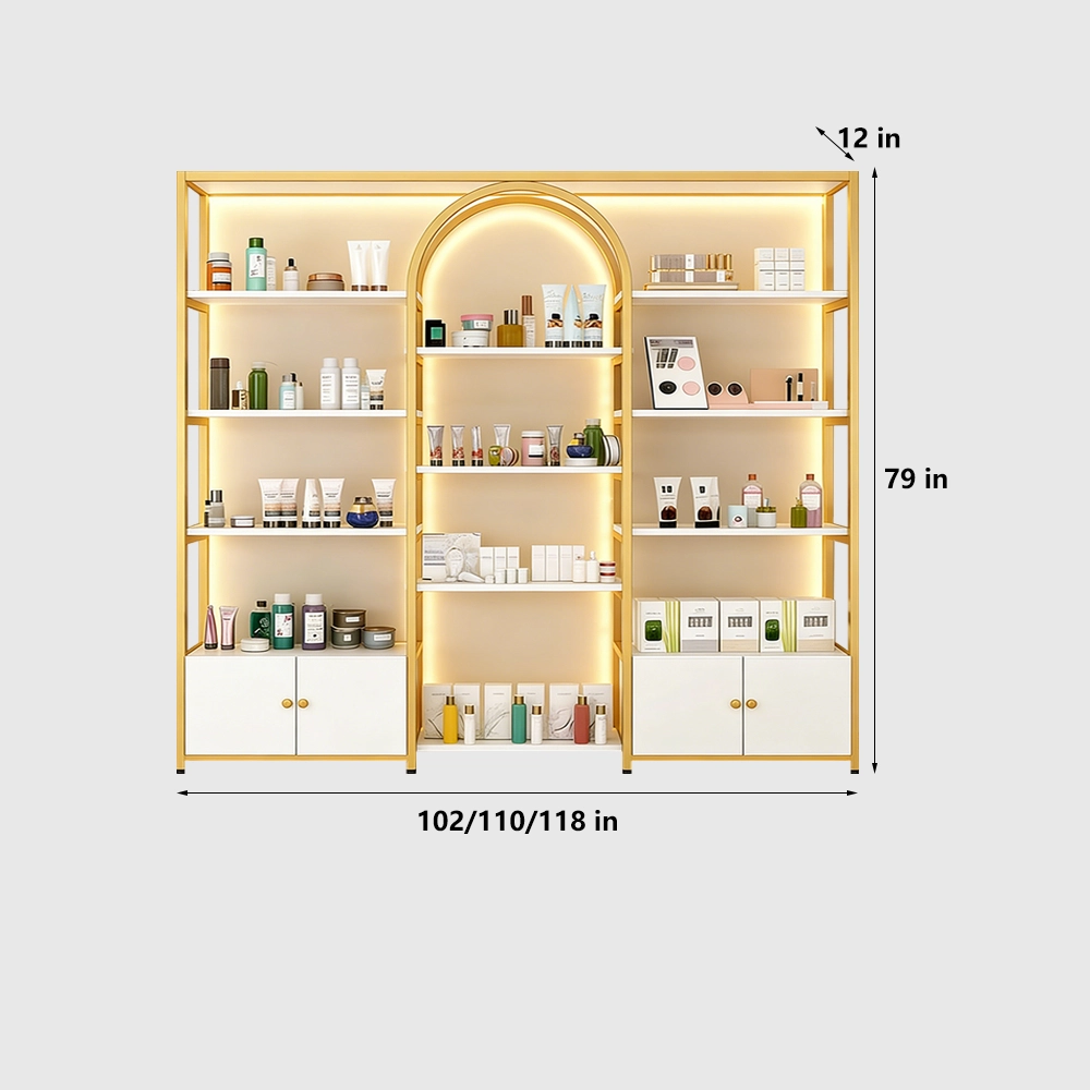 Professional Tiered Shelf for Beauty Salon Display - image 19