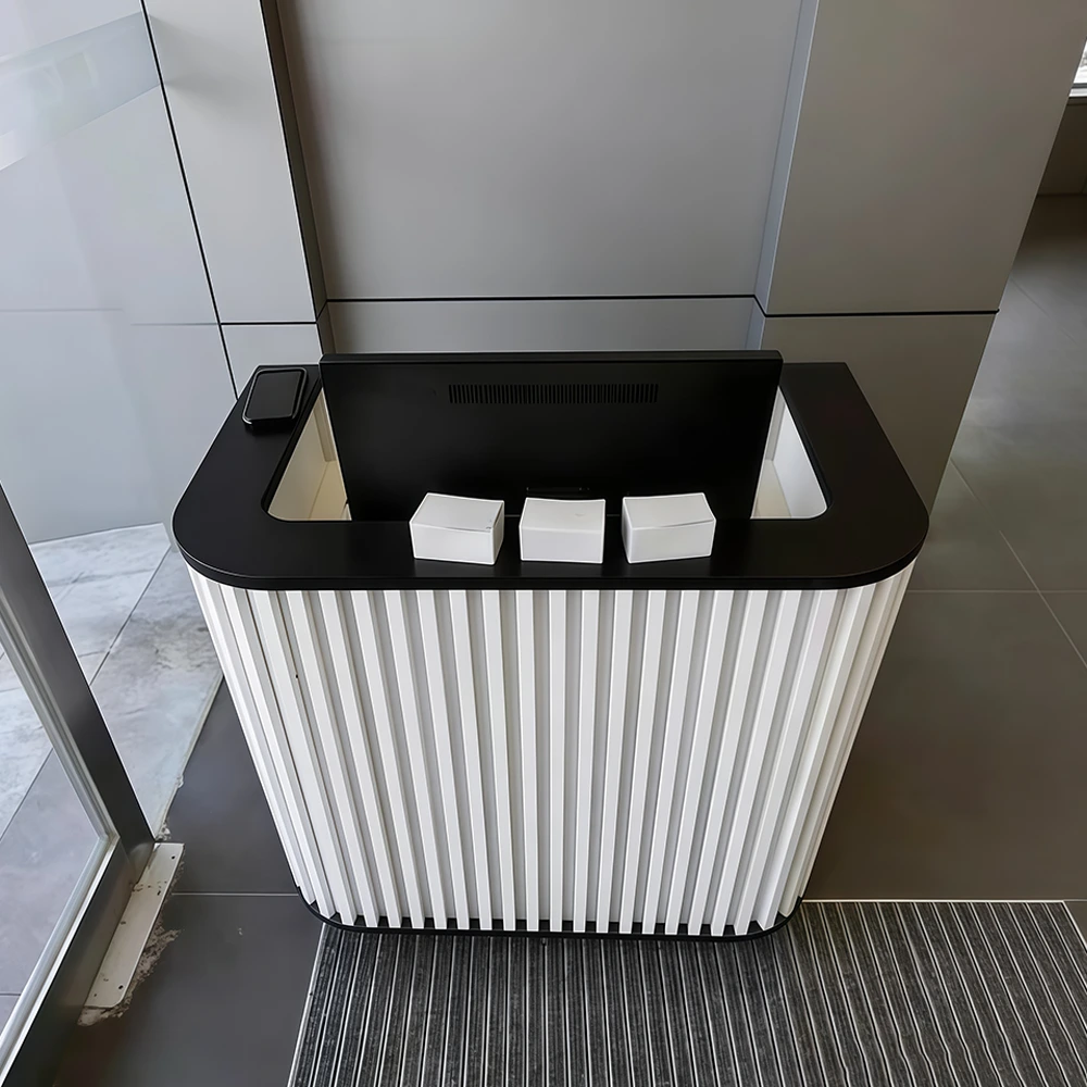 Sleek Modern Reception Desk for Small Consultations - image 2