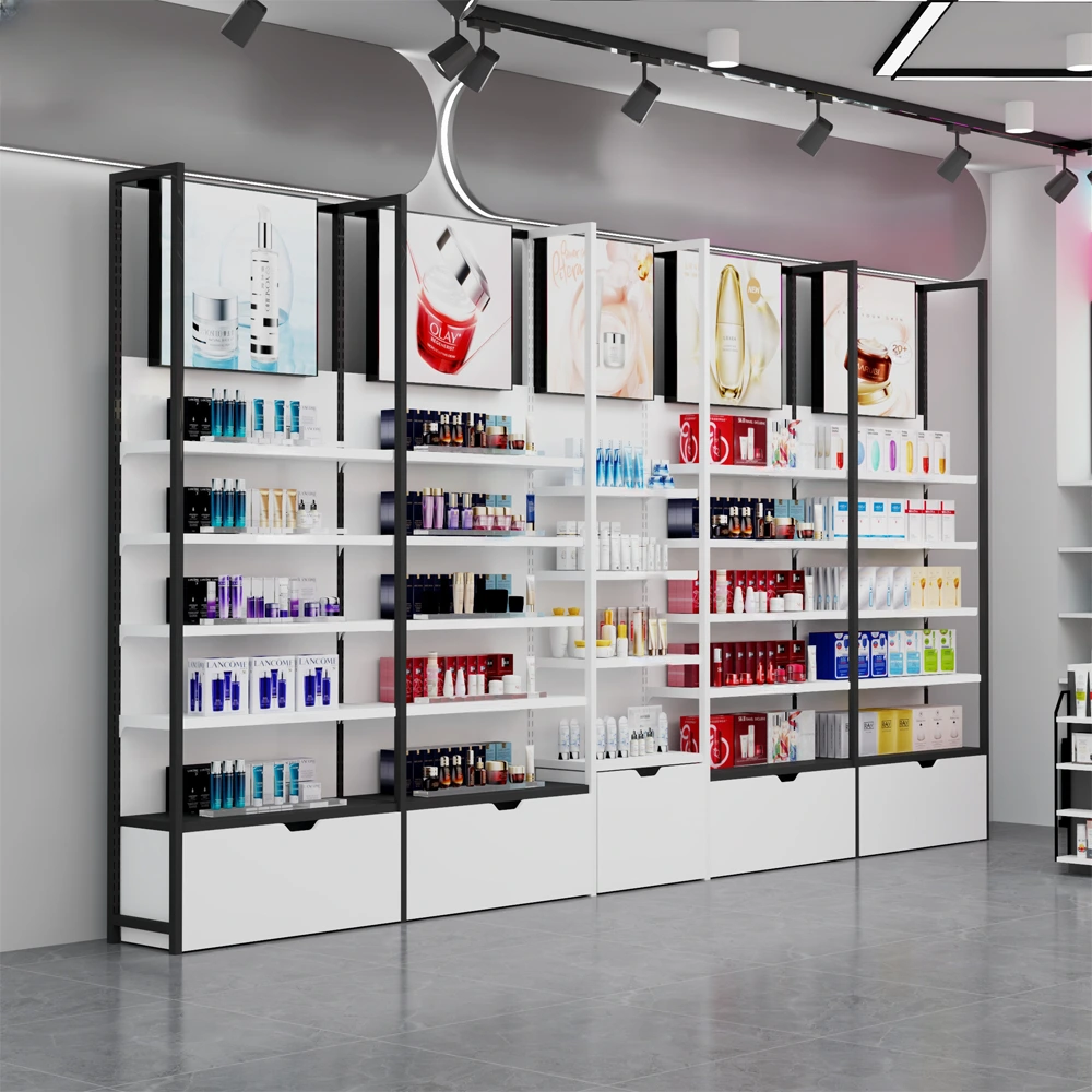 Professional Makeup Display Shelving Units - image 2