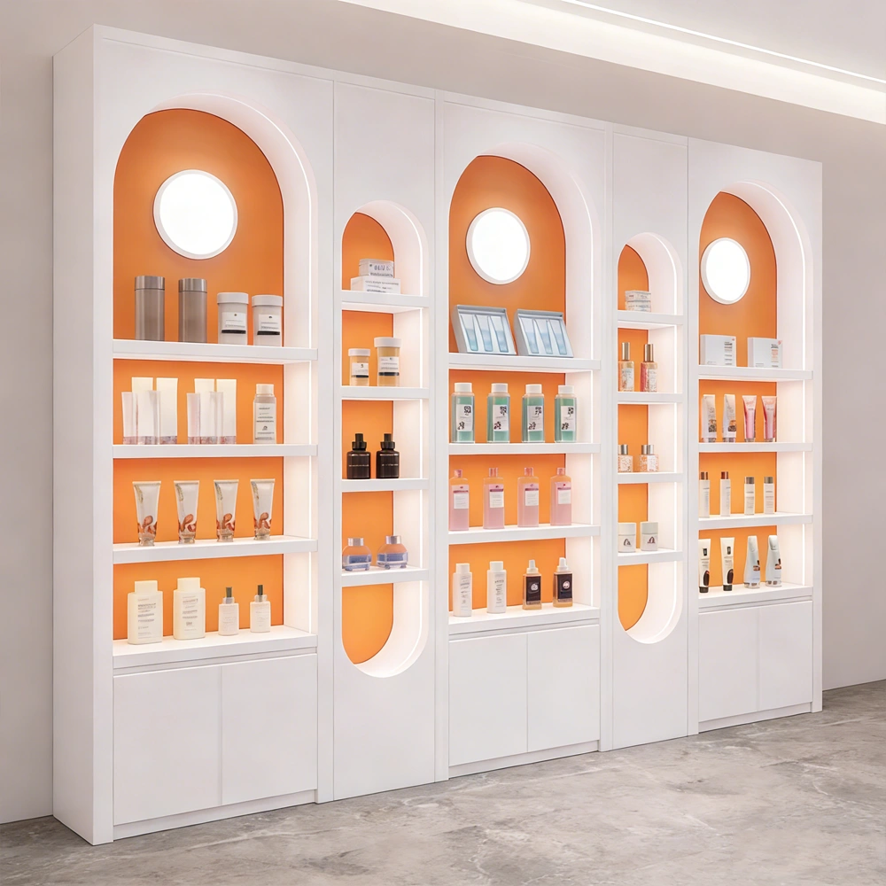 Premium Skincare Display Cabinet with LED Lights - image 5