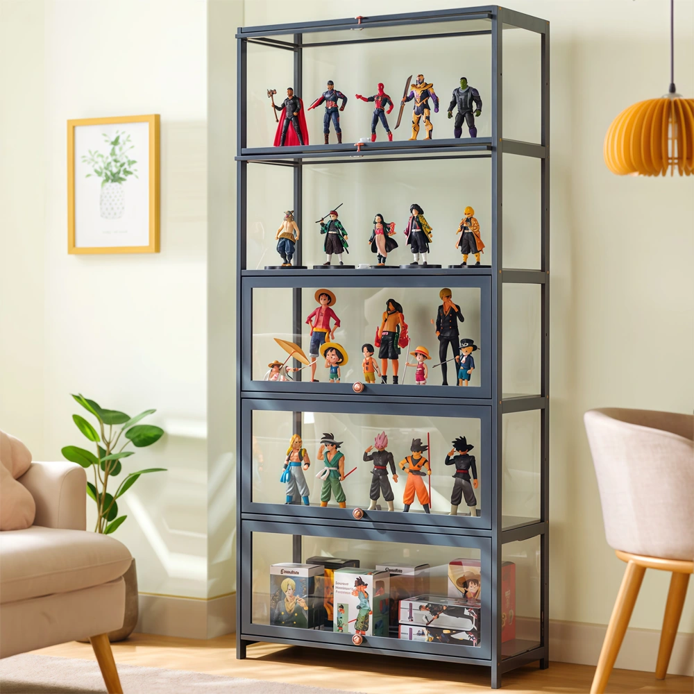 Clear Glass-Like Display Case for Toy Collectibles - image 14