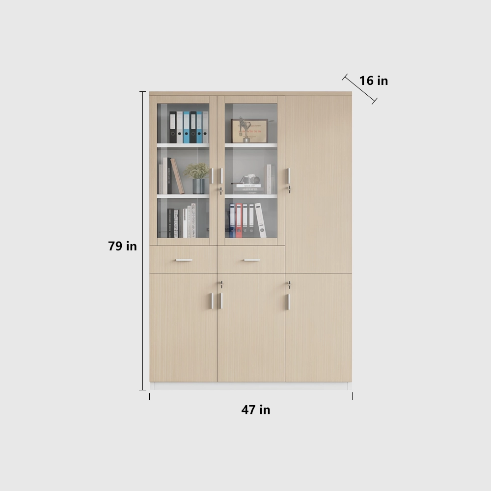 Secure Wooden Filing Cabinet for Office - image 16