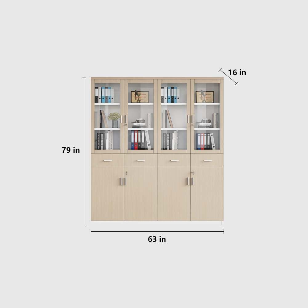 Secure Wooden Filing Cabinet for Office - image 20