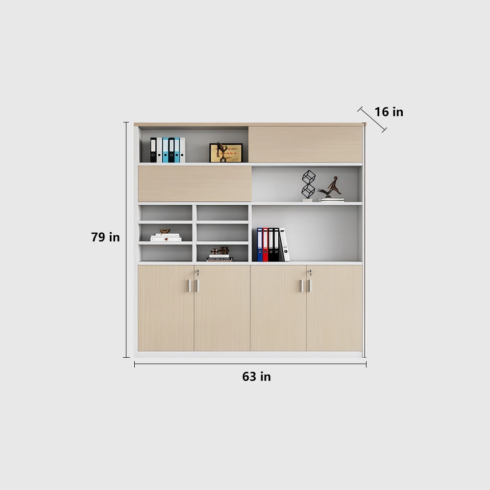 Secure Wooden Filing Cabinet for Office - image 23