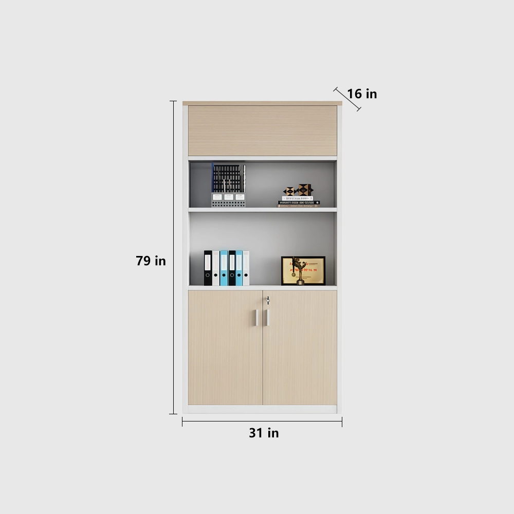 Secure Wooden Filing Cabinet for Office - image 8