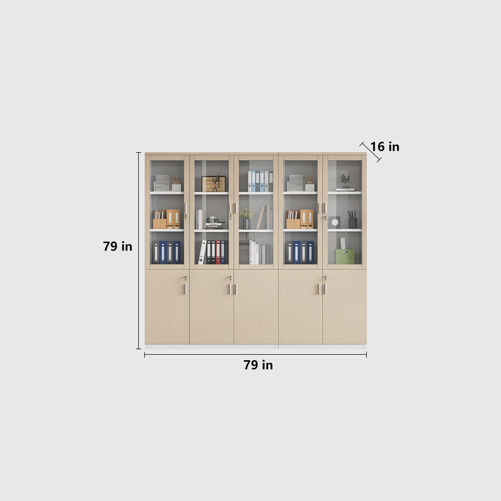 Secure Wooden Filing Cabinet for Office - image 27